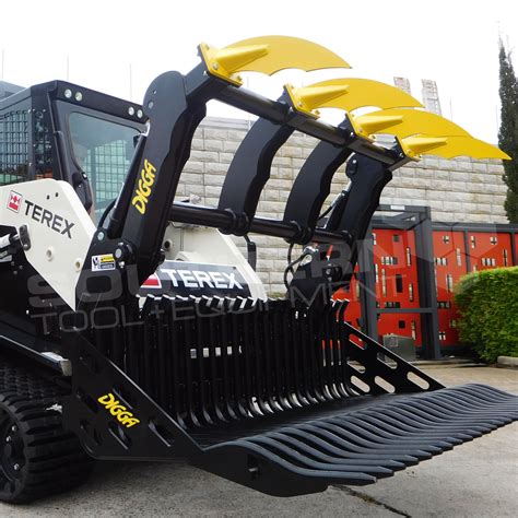 mat grapple for skid steer|best grapple for skid steer.